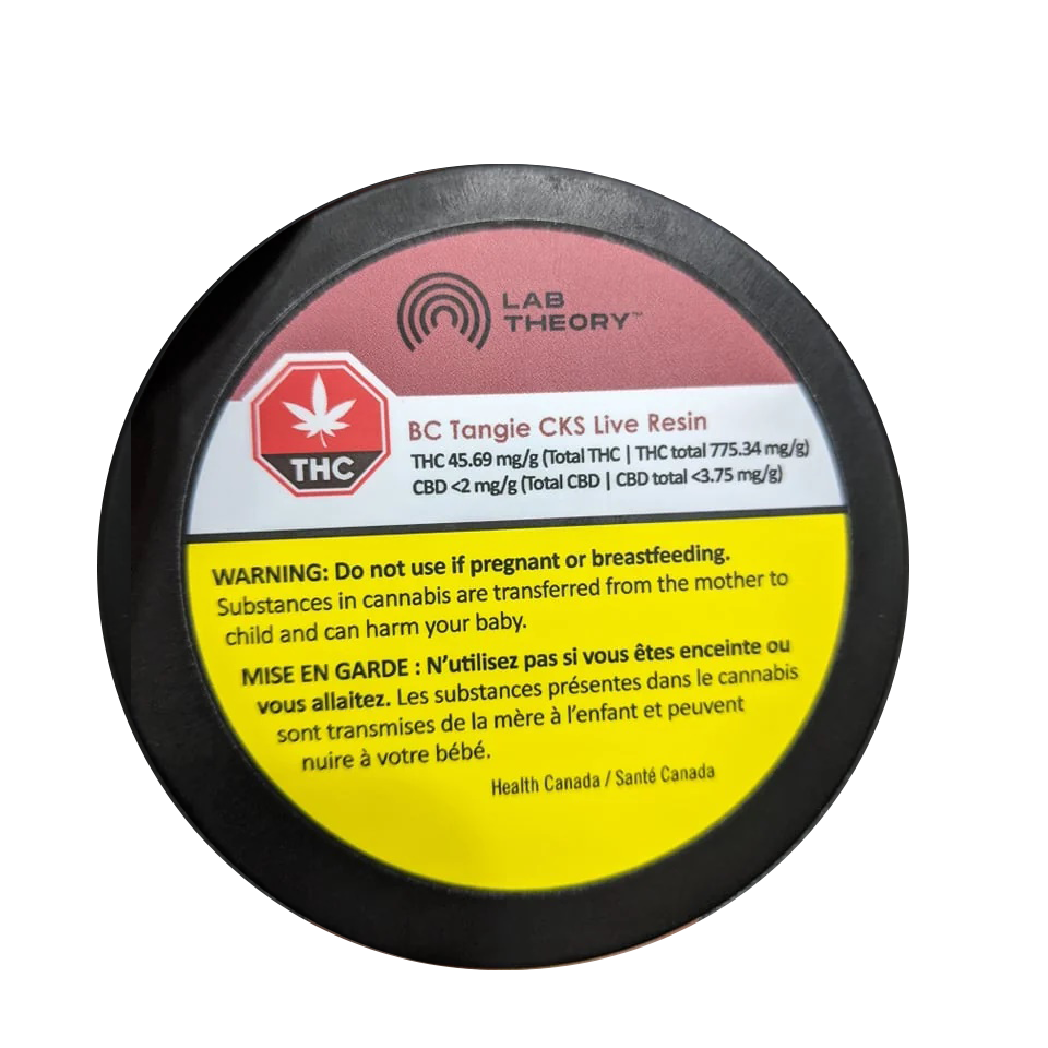 Lab Theory - Tangie Cks Live Resin -   0.5G