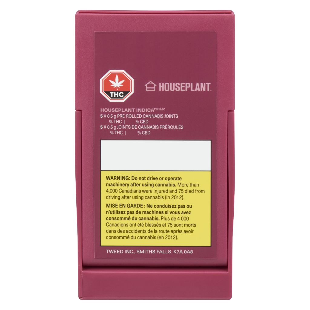 Houseplant - Houseplant Indica Pre-Roll - Indica 2.5G