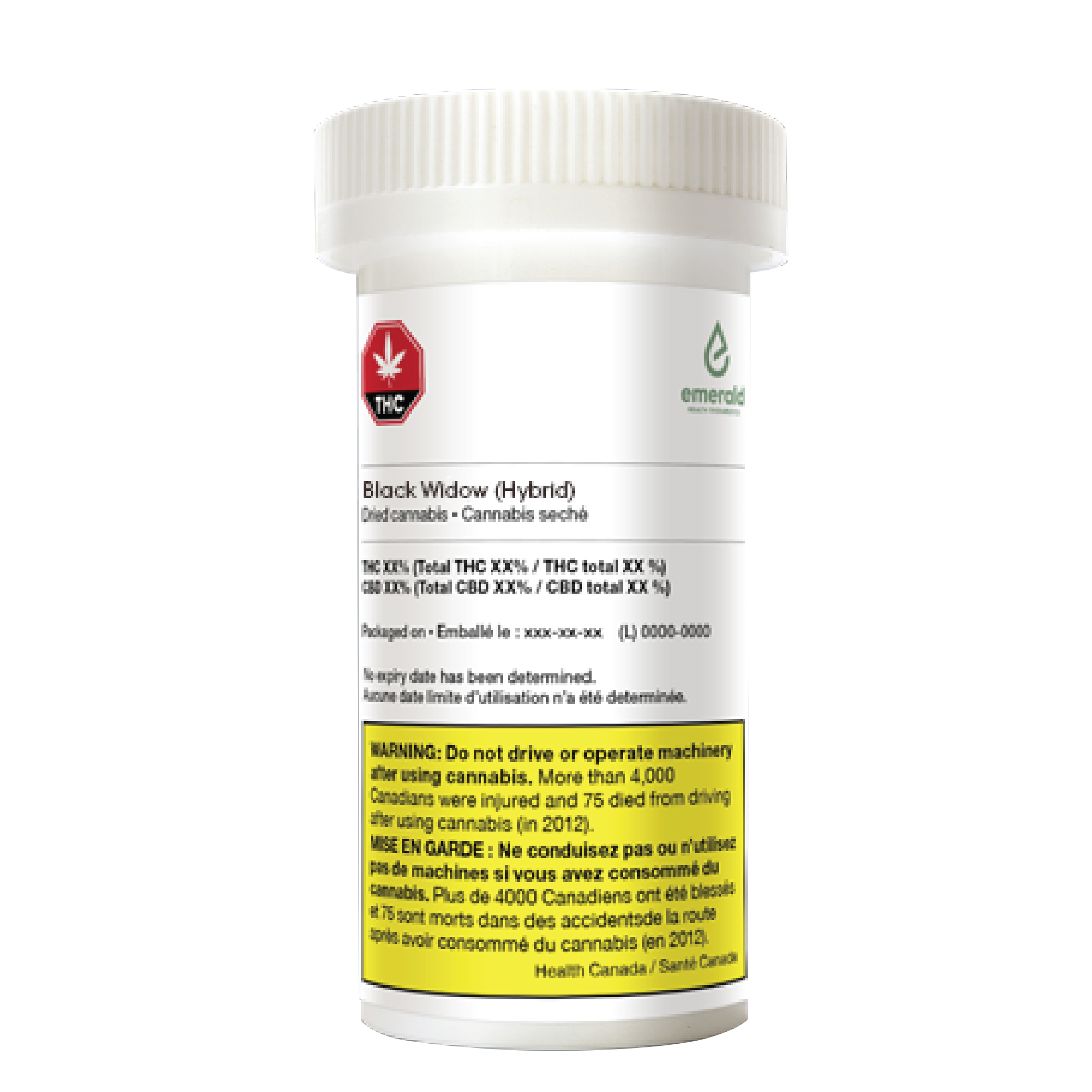 Emerald Health Therapeutics : BLACK WIDOW