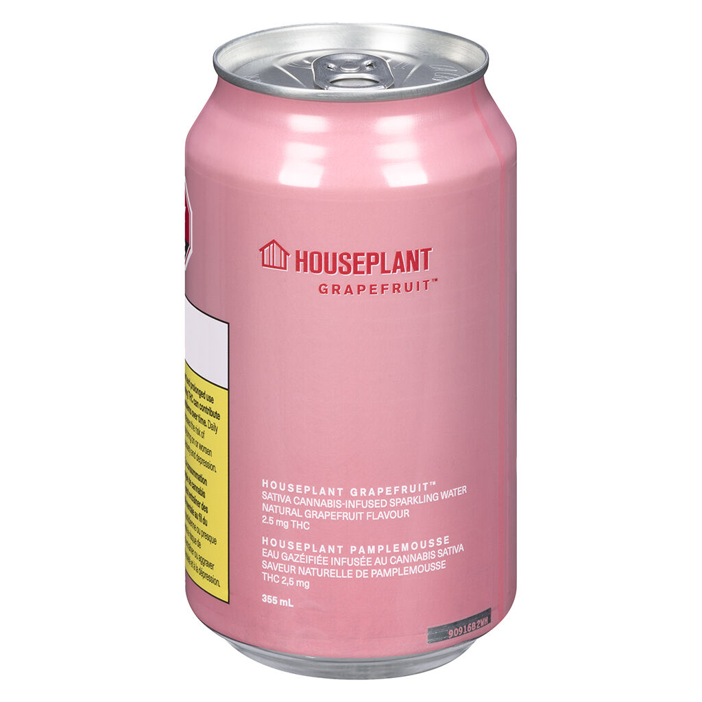 HOUSEPLANT : GRAPEFRUIT SPARKLING WATER (355mL)