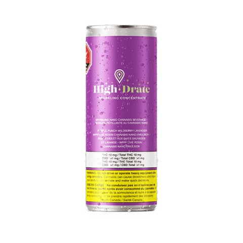 Highdrate : Highdrate Wildberry Lavender 355mL (10mgTHC)