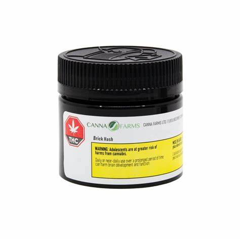 Canna Farms - Bc Brick Hash -  Indica 2G
