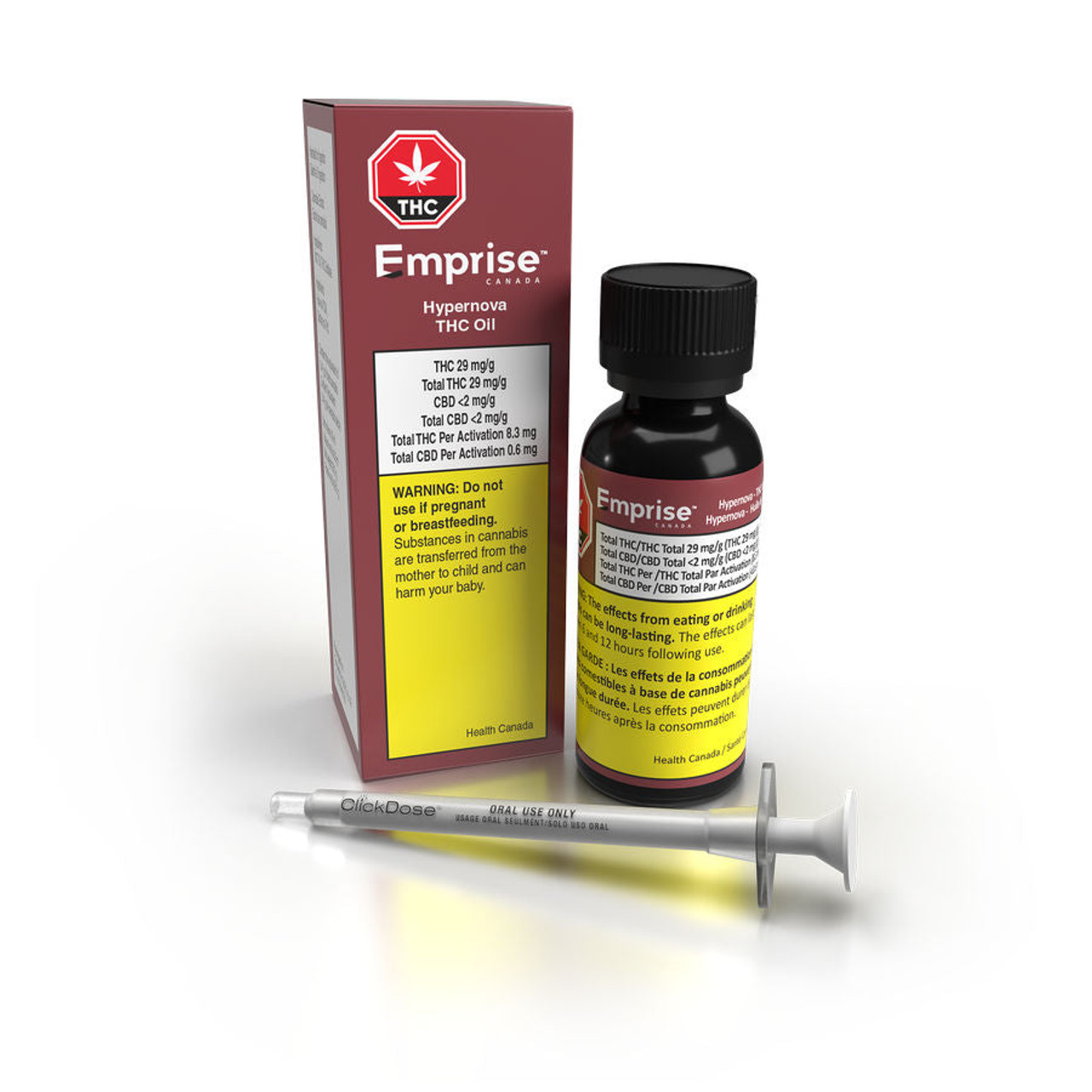 Emprise Canada - Hypernova Thc Oil - Zkittlez - Hybrid 15Ml