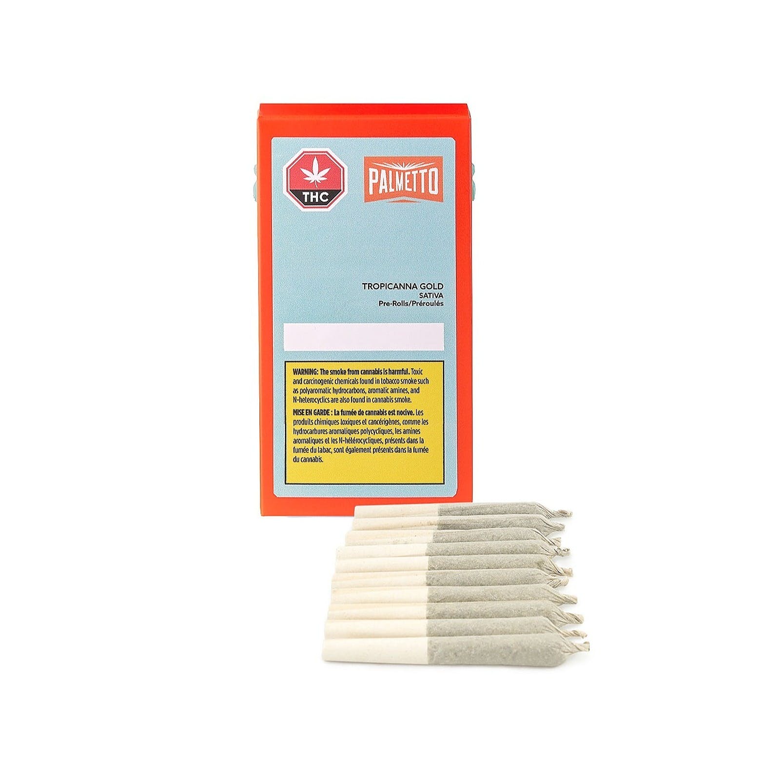 Top Leaf - Tropicanna Gold Pre-Rolls -  Sativa 1.5G