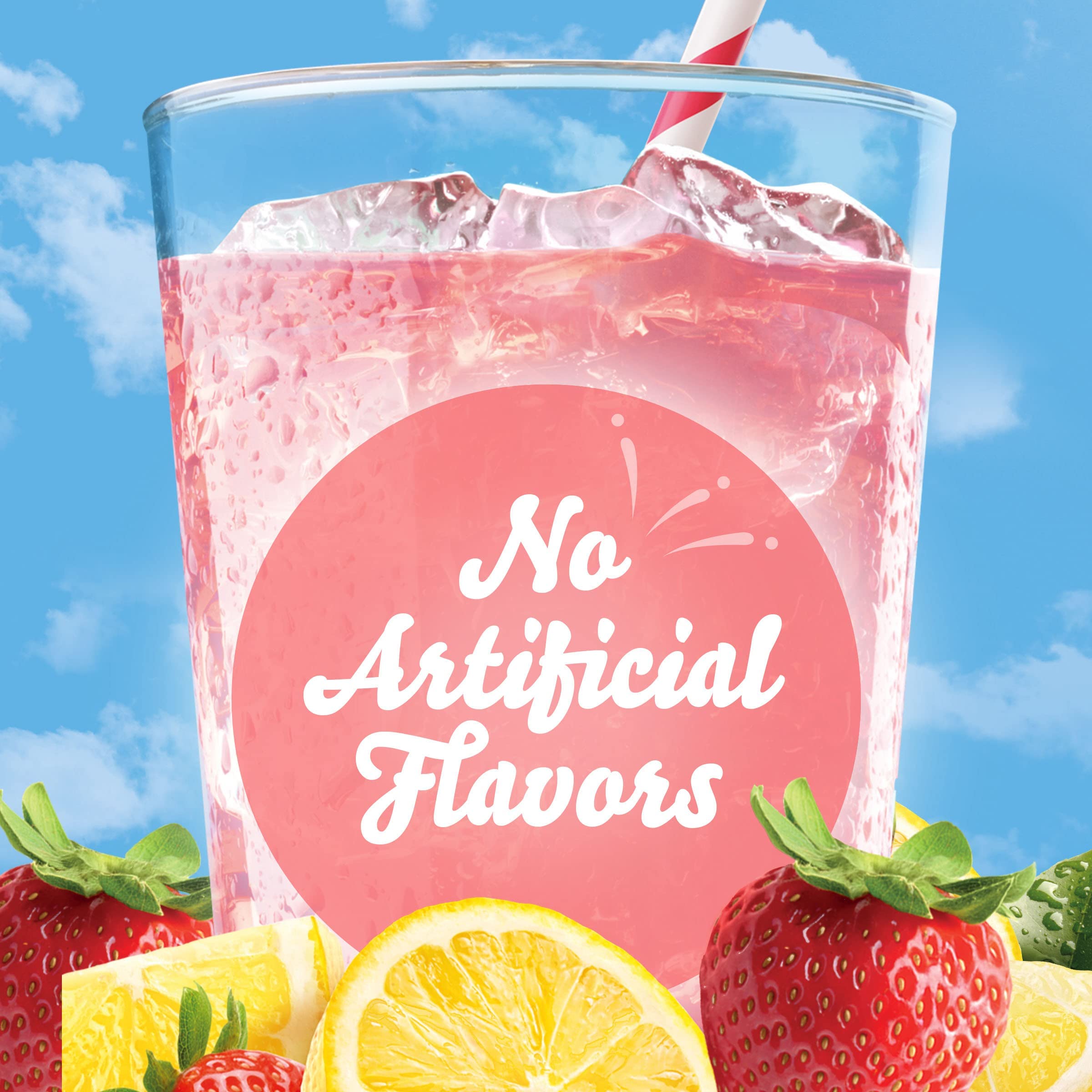 Distilled & Infused - Strawberry Lemonade Liquid Beverage Mix -   4Ml