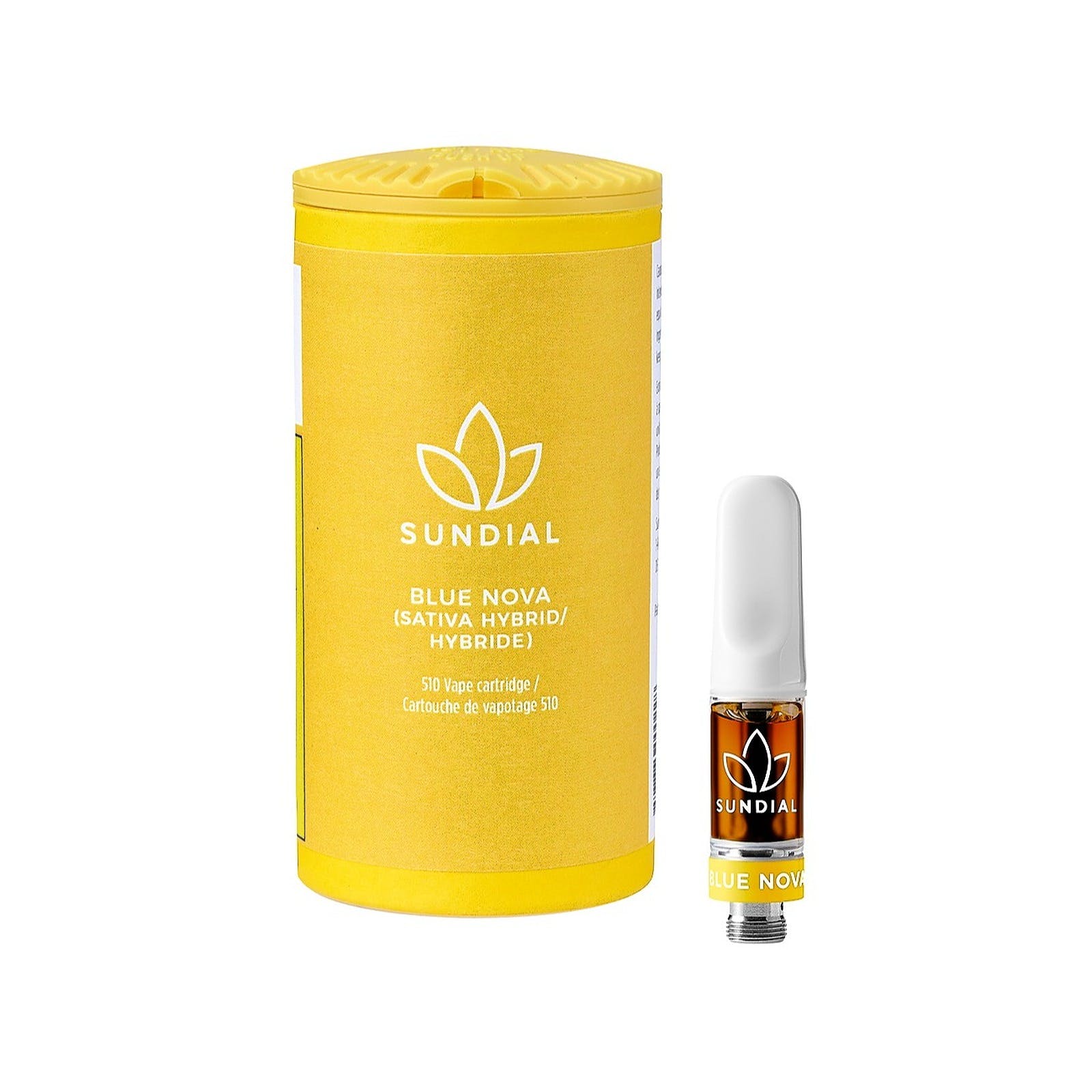 Sundial - Blue Nova 510 Vape Cartridge - Sativa 0.5G