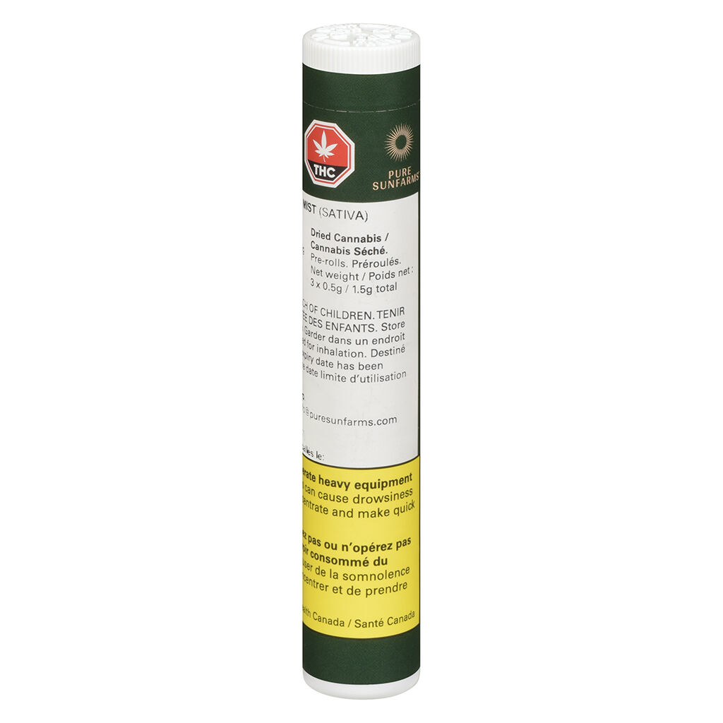 Pure Sunfarms : CRITICAL KALI MIST PRE-ROLL (1.5g)