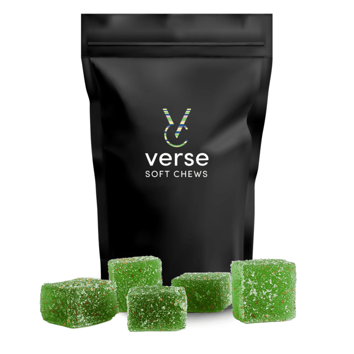 Verse Soft Chews - Baked Apple Chews -  Hybrid 16G