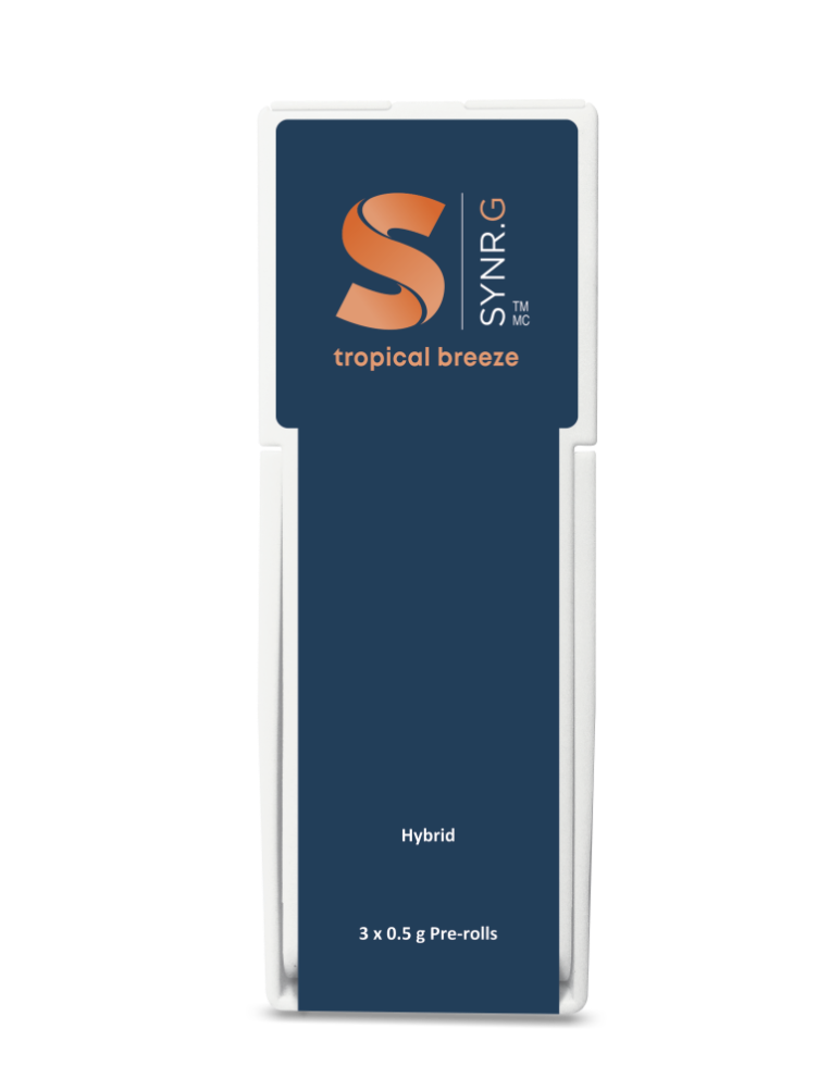 SYNR.G : TROPICAL BREEZE PRE-ROLL (1g)