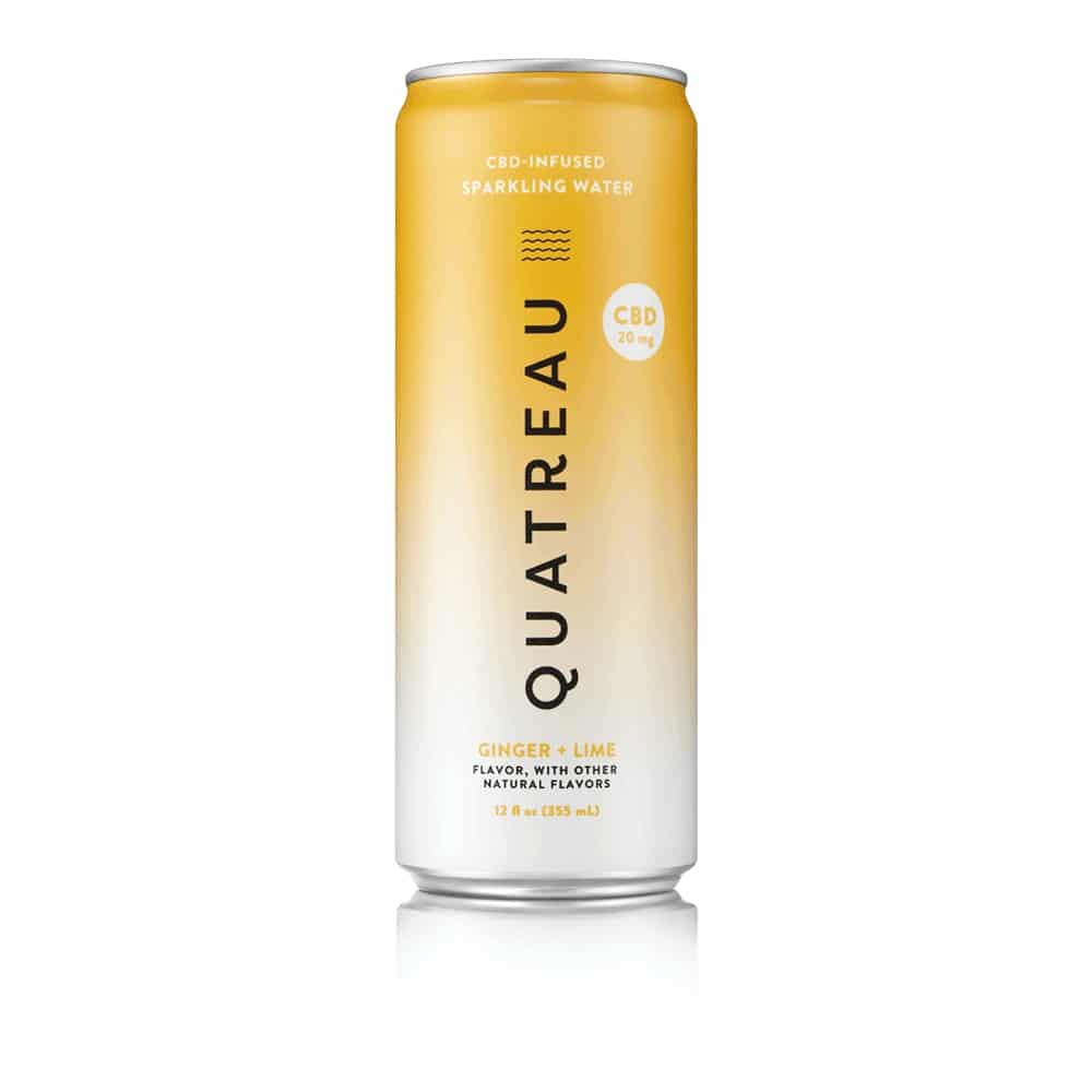 Quatreau - Ginger + Lime -  Hybrid 355Ml