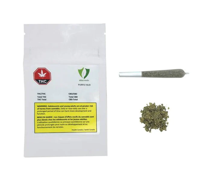 ABBaMedix : PURPLE BUD PRE-ROLL (0.5g)