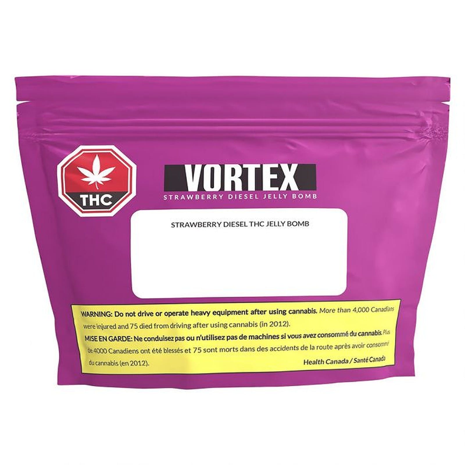 VORTEX CANNABIS INC : STRAWBERRY DIESEL JELLY BOMB (1x10mg)