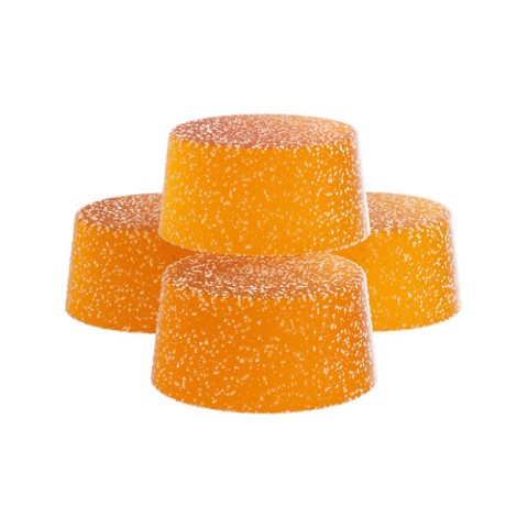 Biggies By Even : Orange Creamsicle 4:4:1 CBG:CBD:THC Chews (4x 10mgCBG : 10mgCBD : 2.5mgTHC)
