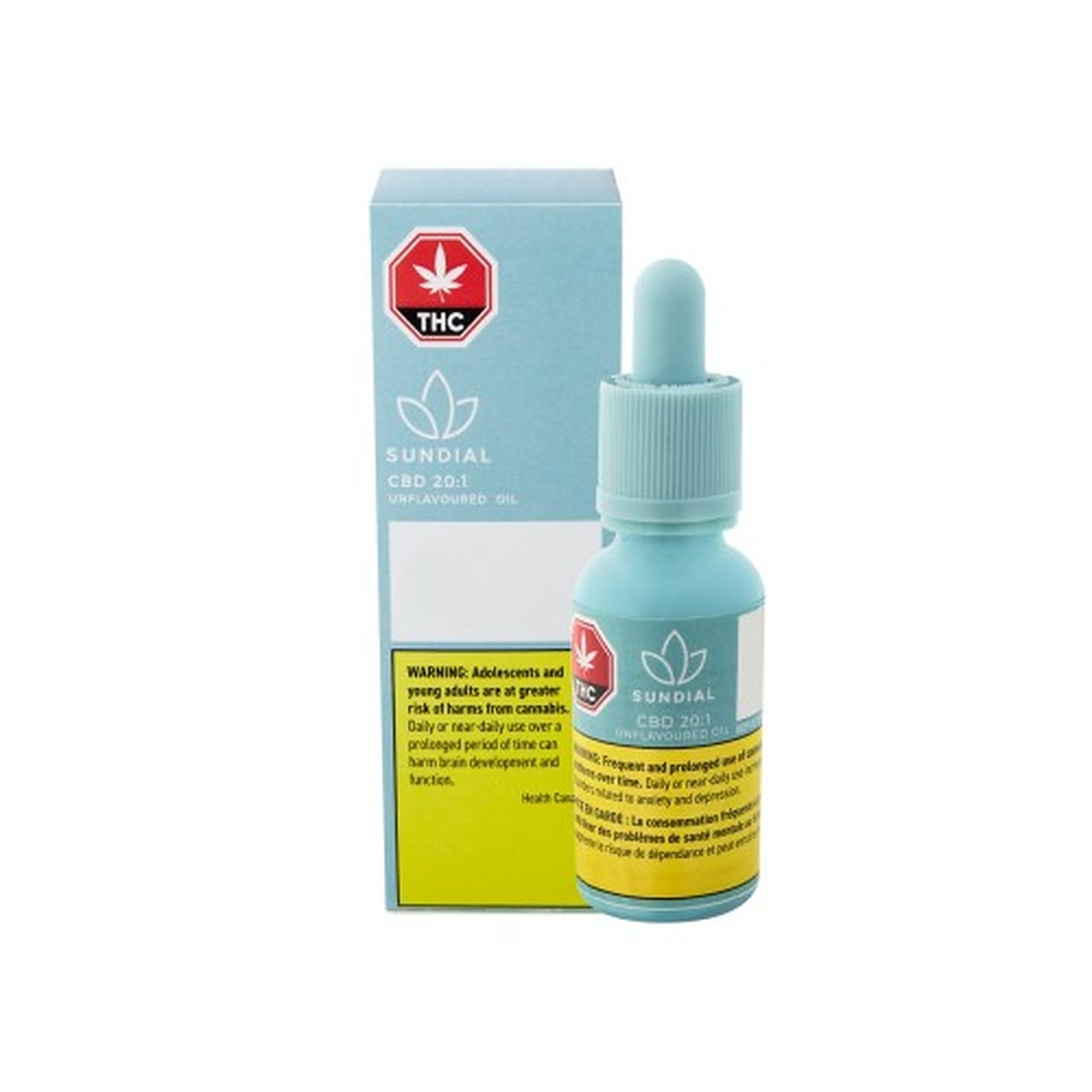 Sundial - Cbd Drops Unflavoured - Indica 30Ml