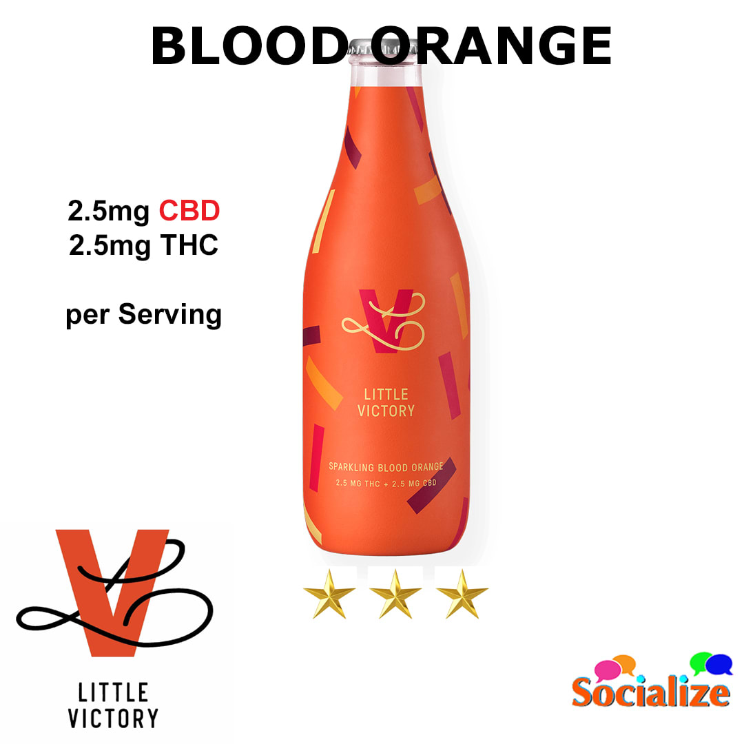 Hexo - Little Victory Sparklig Blood Orange Can -  Blend 355Ml