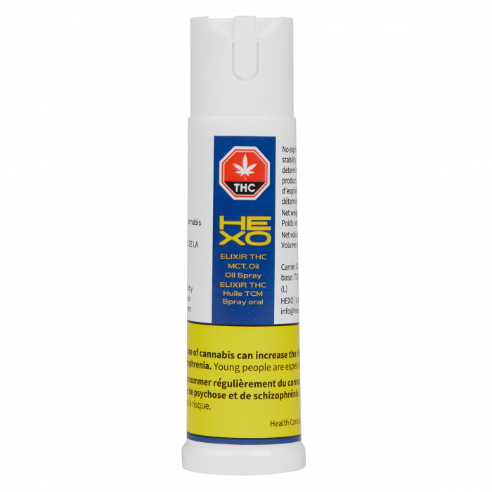 HEXO : ELIXIR THC ORAL SPRAY (15mL)