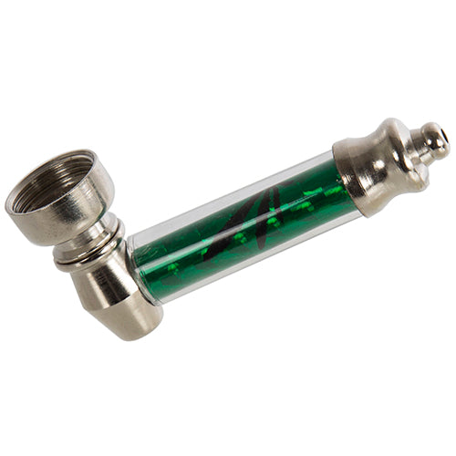 Moji Mellow  : METAL PIPE WITH 5-PC REPLACEMENT SCREENS