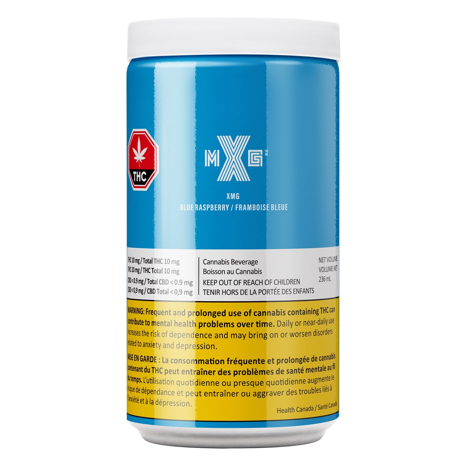Hexo - Xmg Blue Raspberry -  Blend 236Ml