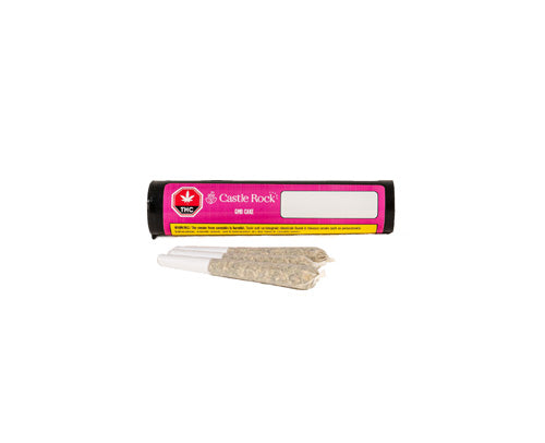 CASTLE ROCK FARMS : GMO CAKE INFUSED PRE-ROLLS - GMO CAKE INFUSED PRE-ROLLS (3x0.5g)