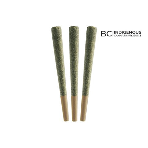 ALL NATIONS : GUSH MINTZ PRE-ROLLS - GUSH MINTZ PRE-ROLLS (3 X .5G)