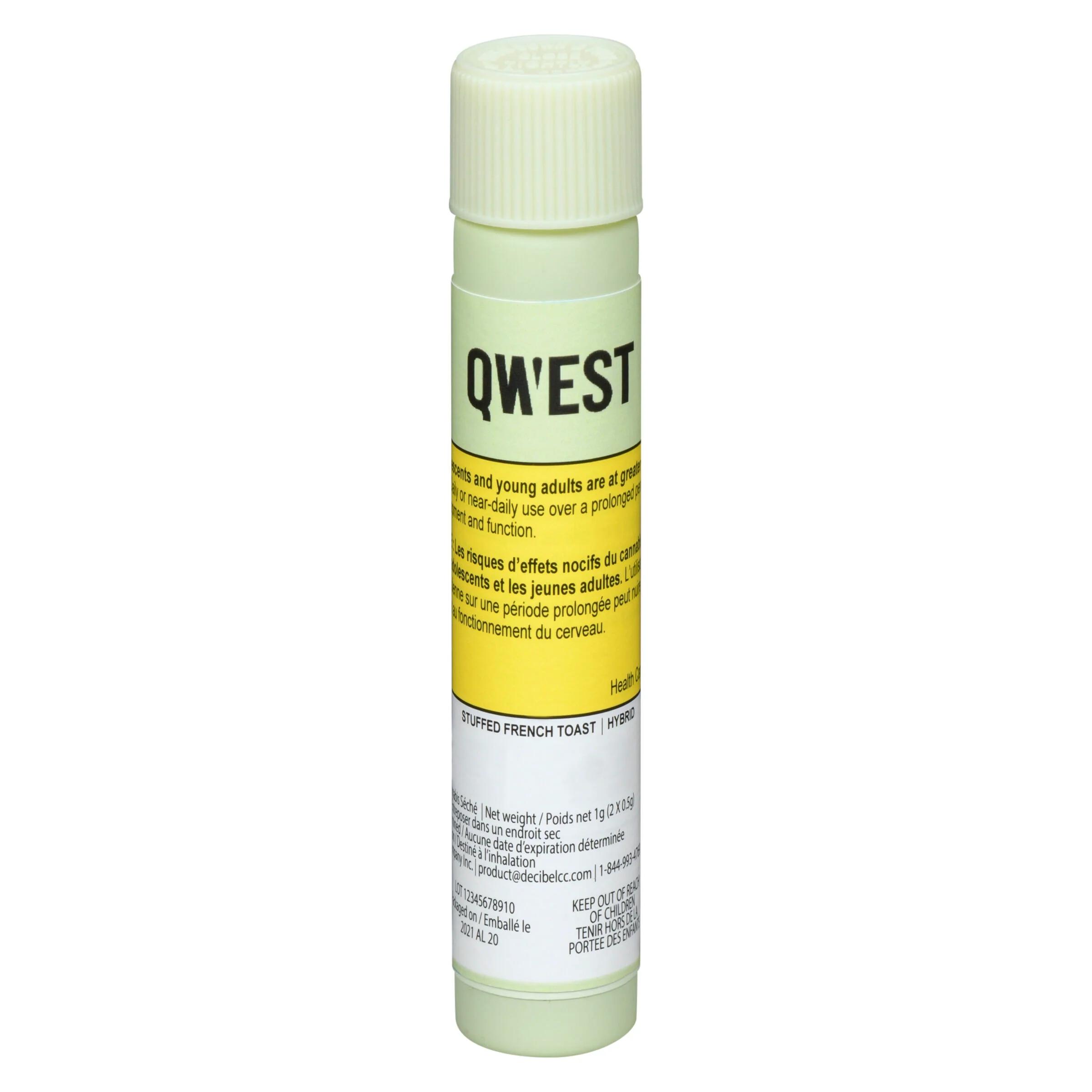 QWEST : STUFFED FRENCH TOAST PRE-ROLLS - STUFFED FRENCH TOAST PRE-ROLLS (2x0.5g)