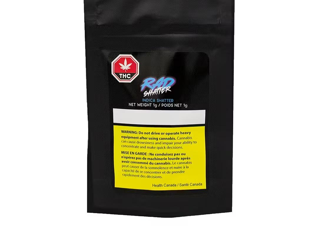 RAD : INDICA SHATTER (1g)