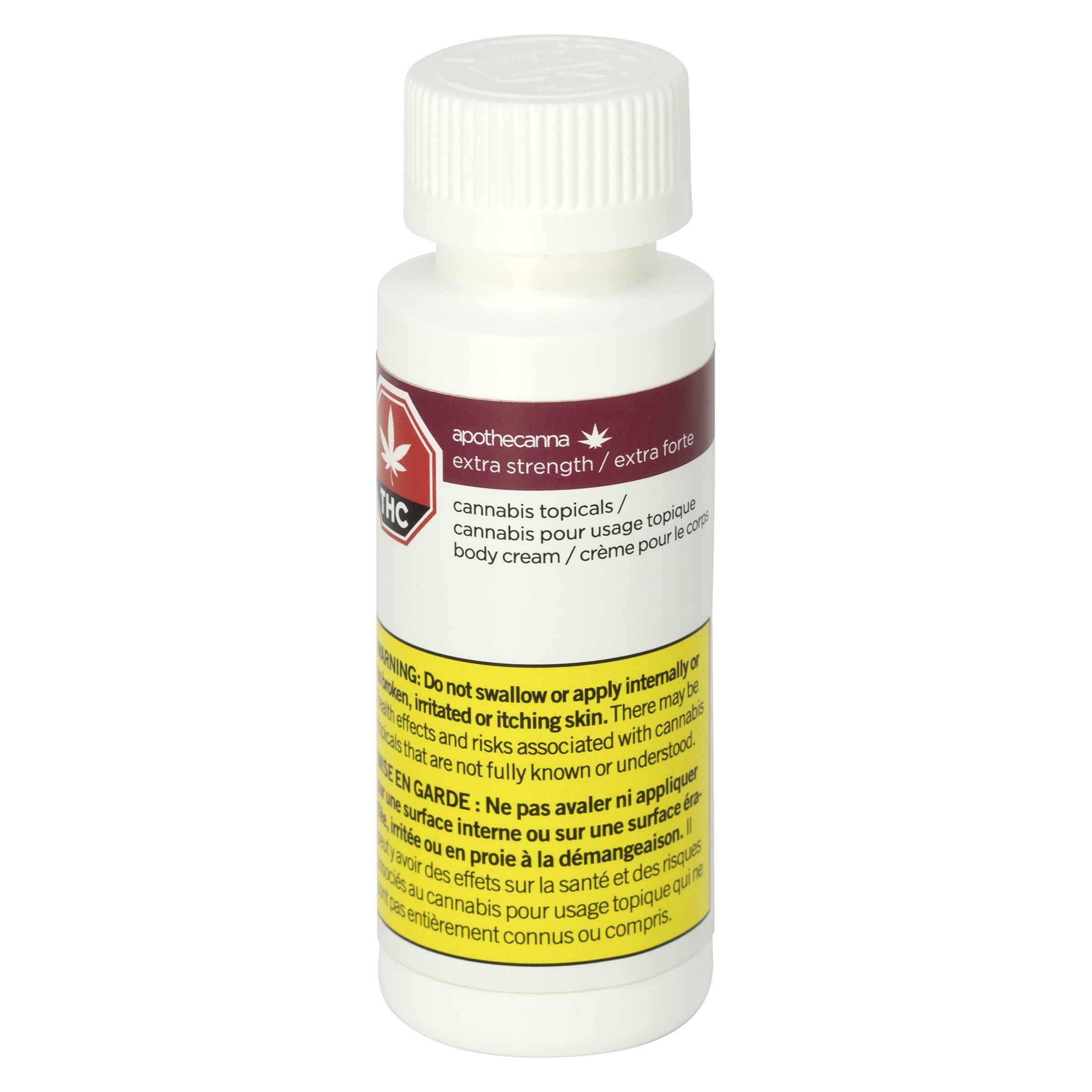 Apothecanna : EXTRA STRENGTH BODY CREAM (60mL)