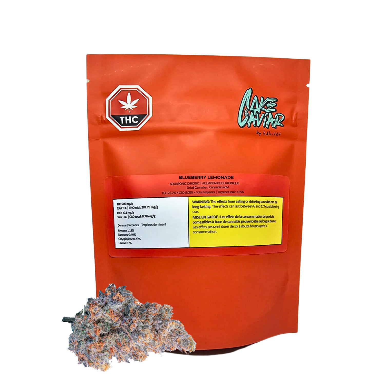 Cake & Caviar - Organic Blueberry Lemonade Lto - 14G