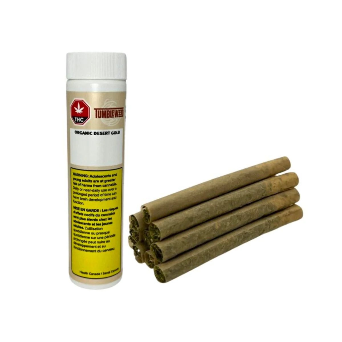 Tumbleweed - Organic Desert Gold Pre-Rolls - Super Mario - Hybrid 4G