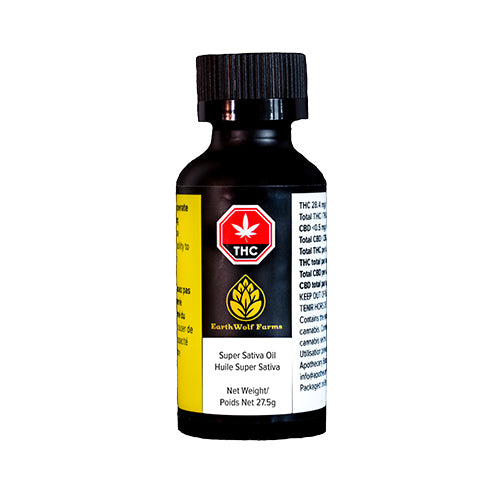 EARTHWOLF FARMS : SUPER SATIVA OIL - SUPER SATIVA OIL (30ML)