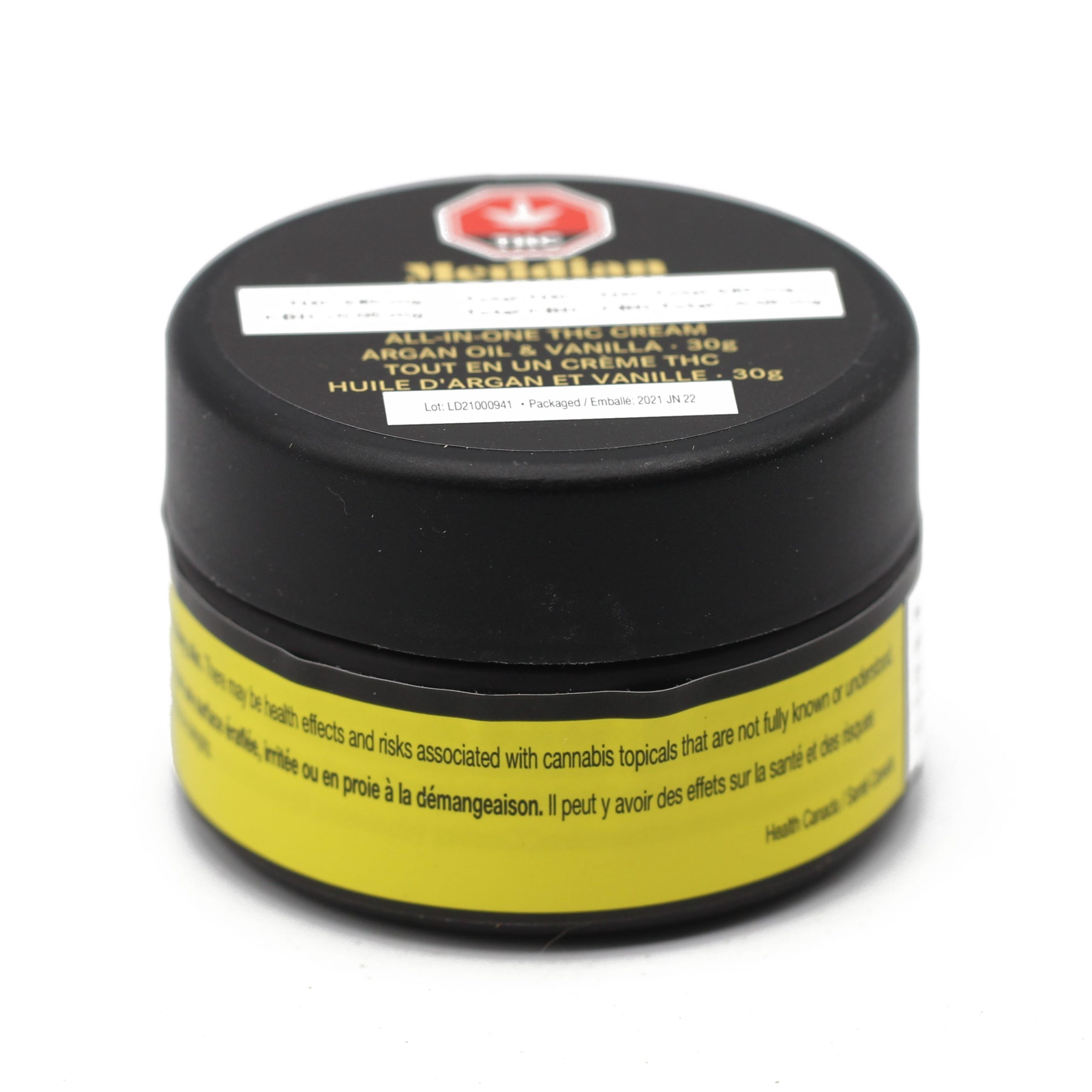 MERIDIAN : ALL-IN-ONE CREAM ARGAN OIL & VANILLA - ALL-IN-ONE CREAM ARGAN OIL & VANILLA (30g)