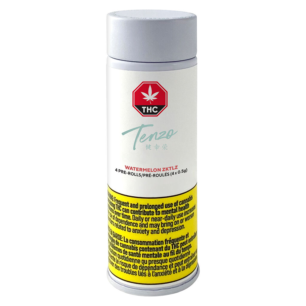 Tenzo - Watermelon Zkttlez Pre-Roll -  Indica 2G