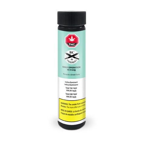 Bc Doobies - Daily Operation Pre-Rolls - Bc Doobies - Daily Operation 10 X 0.5g Pre-Rolls