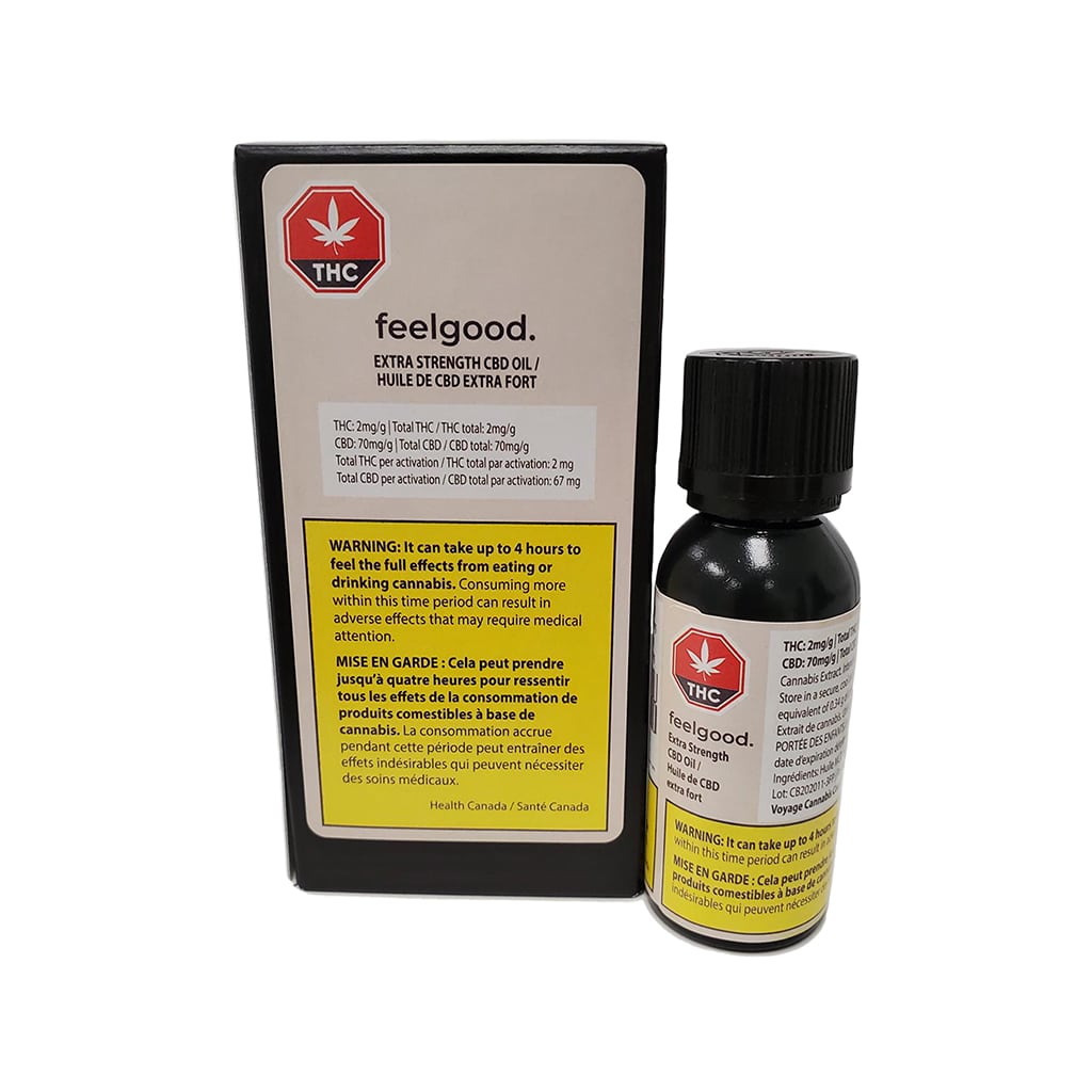 FEELGOOD : EXTRA STRENGTH CBD OIL (25ml)