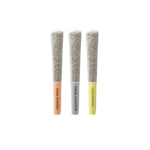 Pistol And Paris : Flavours Variety Pack Pre-Rolls (3x.5g)