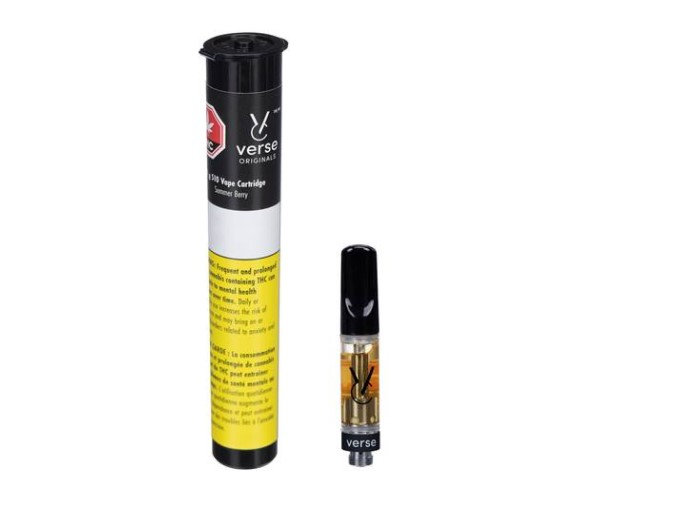 VERSE ORGINALS : SUMMER BERRY 510 CARTRIDGE 1g