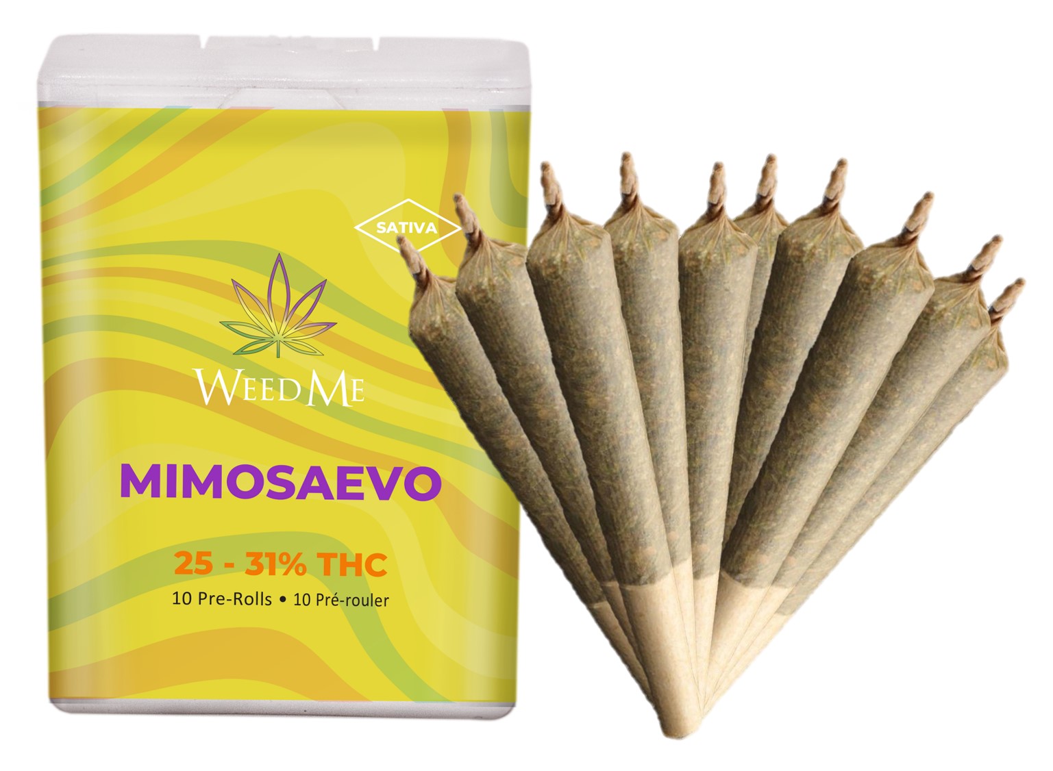 Weed Me : Mimosa Evo Pre-Rolls (10x0.35g)