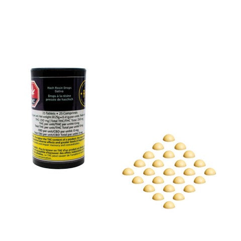 Rosin Heads : Hash Rosin Drops Sativa V2 25 X 10Mg - Rosin Heads : Hash Rosin Drops Sativa V2 (25 x 10Mg)