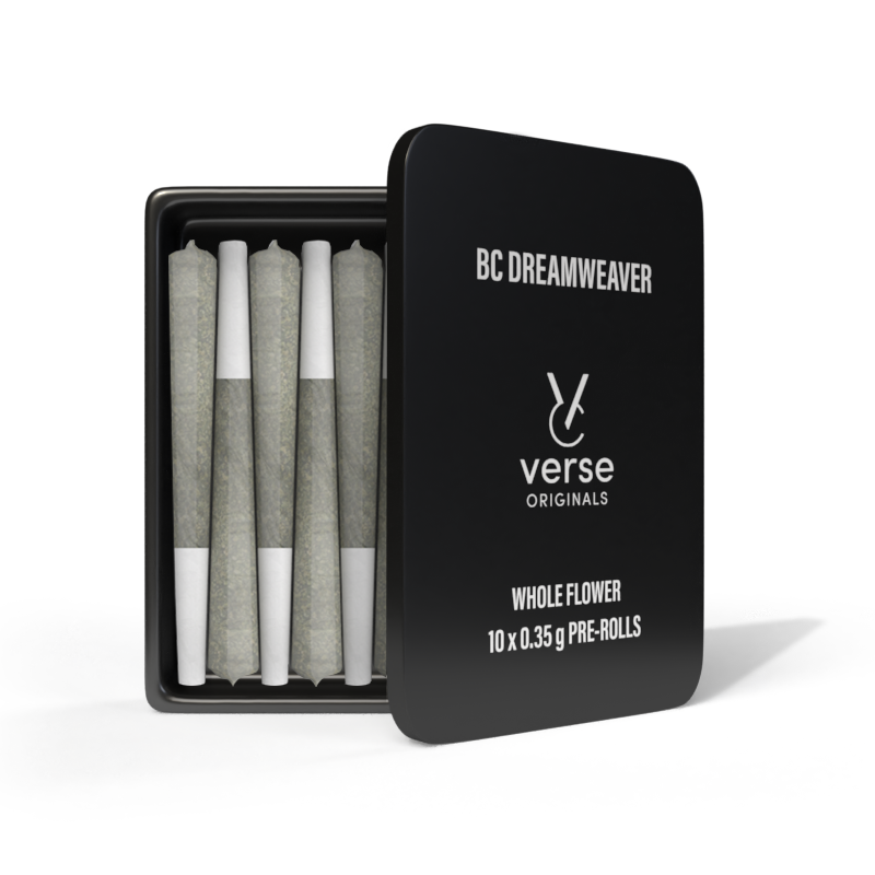 Verse Originals - Bc Dreamweaver Pre-Roll - Indica 3.5G