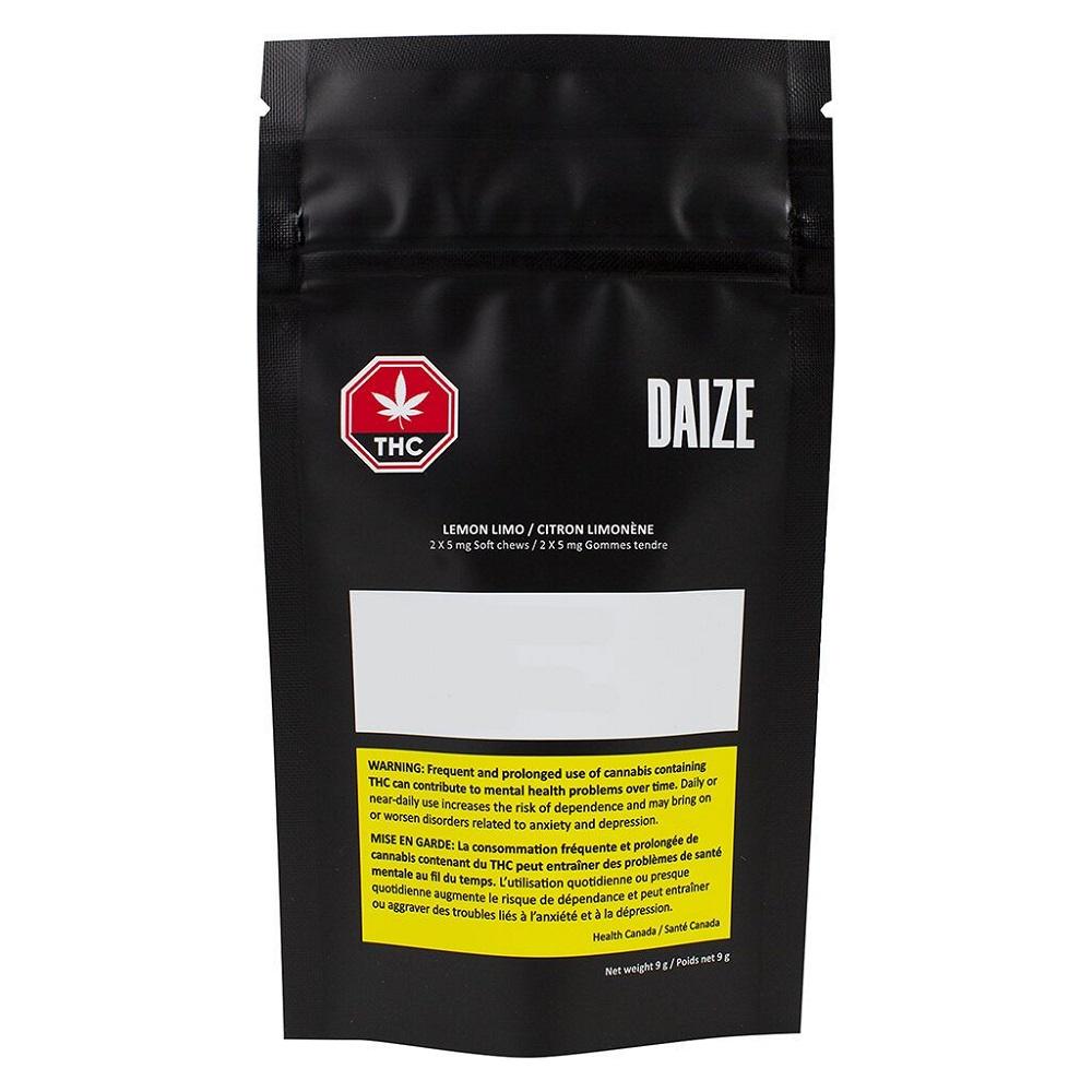 Daize - Lemon Limo Soft Chews - Hybrid 9.2G