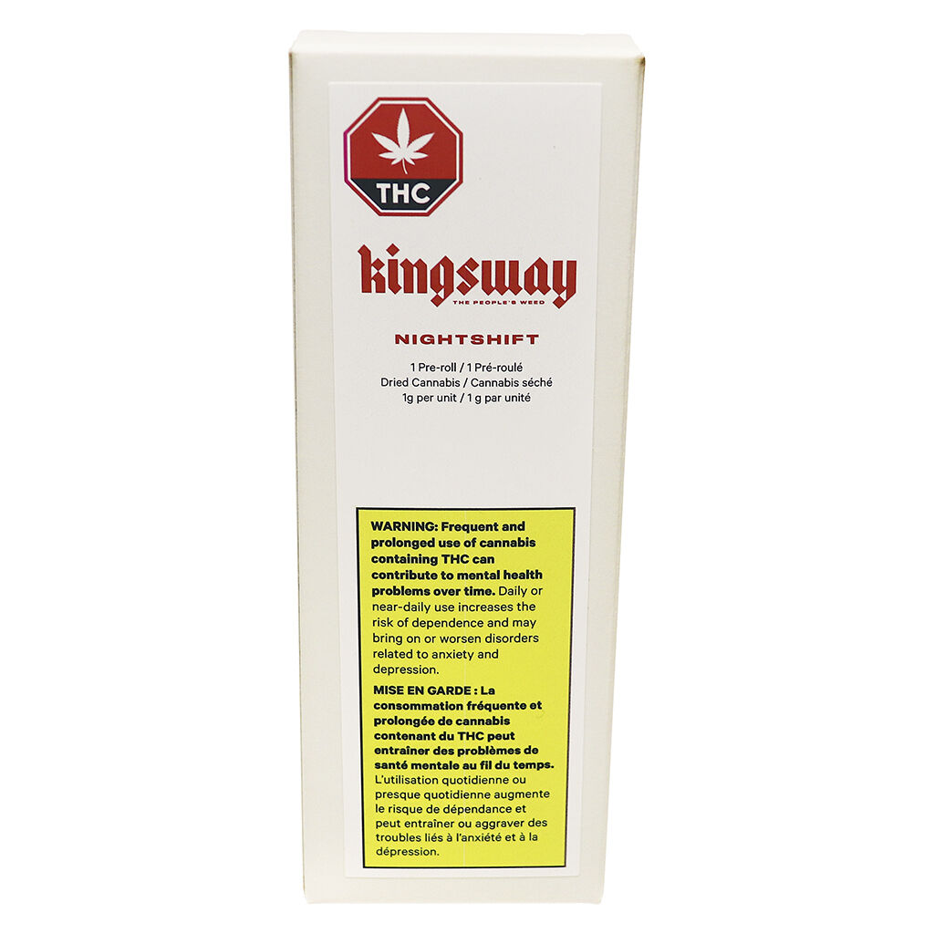Kingsway : NIGHTSHIFT PRE-ROLL (1g)