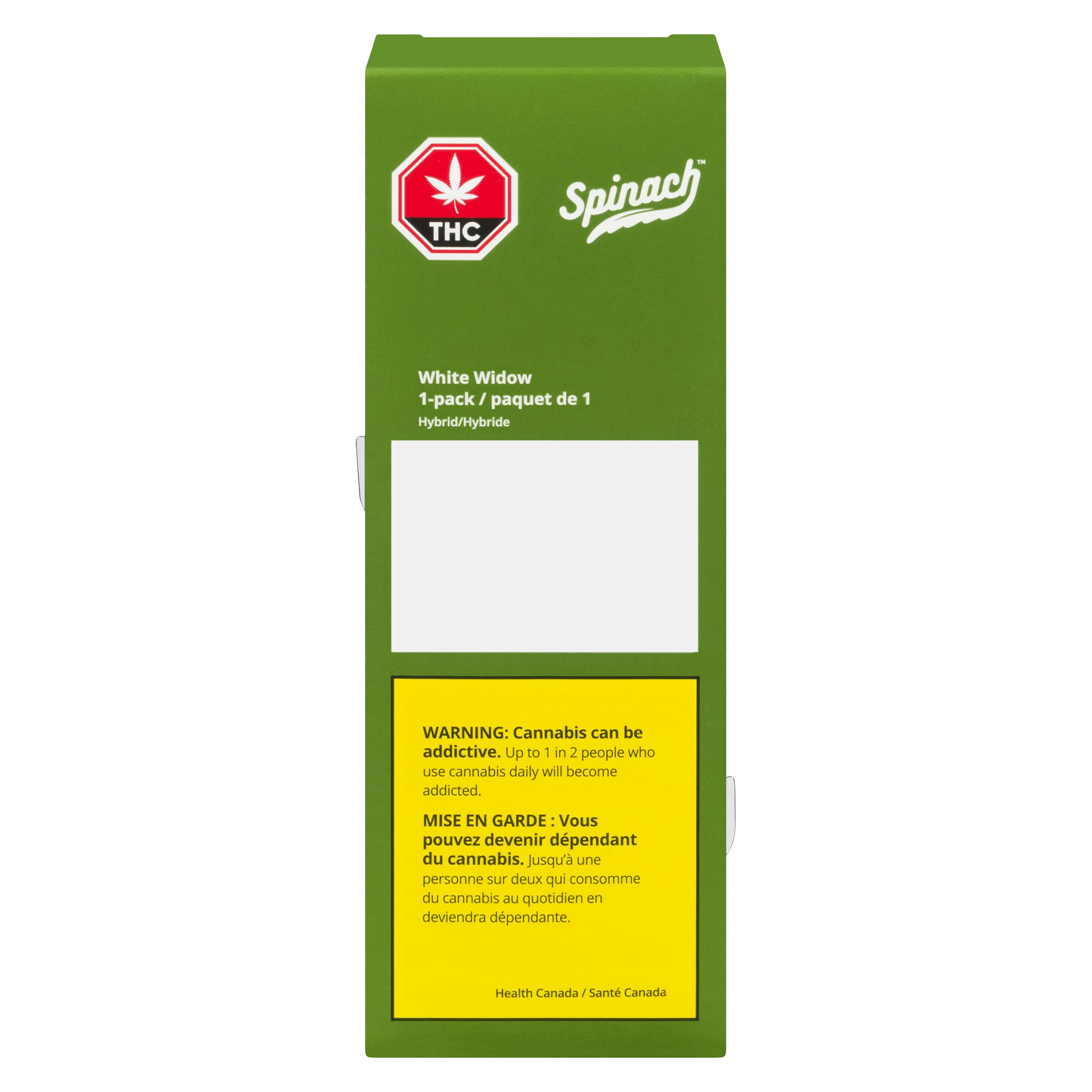 Spinach : WHITE WIDOW PRE-ROLL (1g)