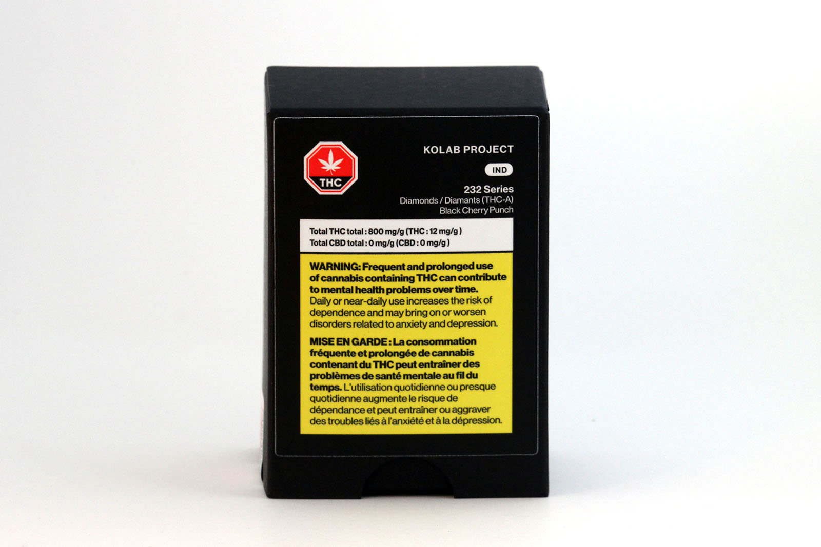 Kolab Project - 232 Indica Black Cherry Punch Live Cartg -  Indica 0.5G