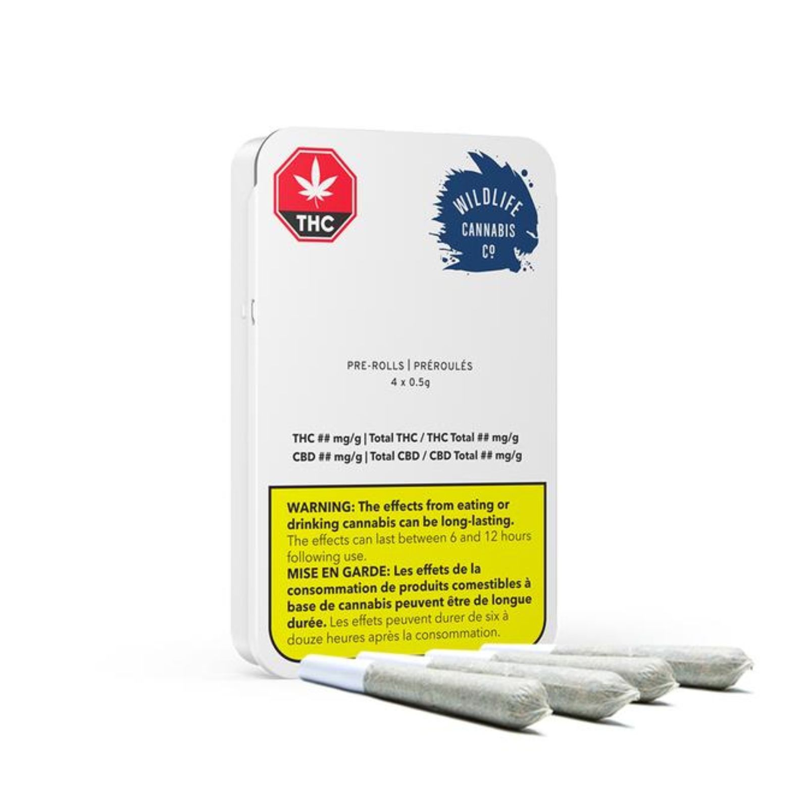 Wildlife - D-Bubba Pre-Roll -  Indica 3G