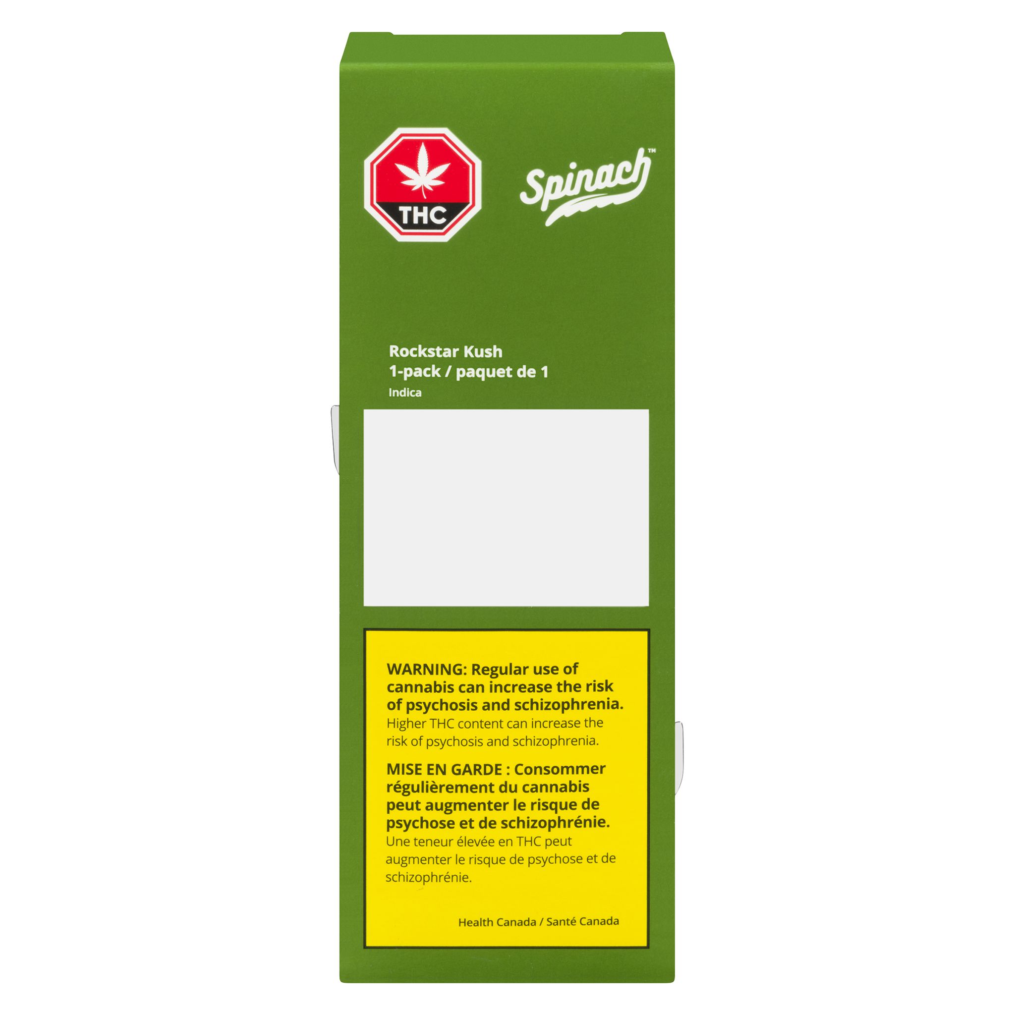 Spinach : ROCKSTAR KUSH PRE-ROLL - ROCKSTAR KUSH PRE-ROLL (1g)