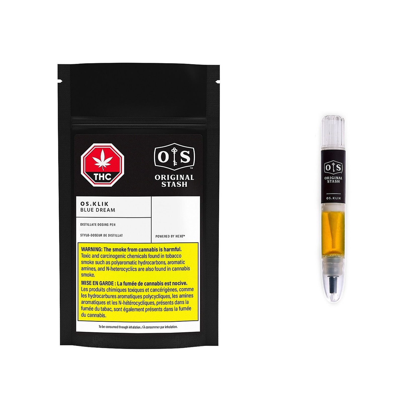 Original Stash - Os. Klik Blue Dream -   1G