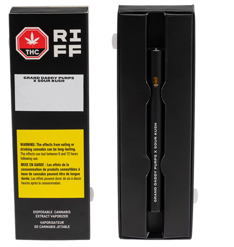 Riff : JEAN GUY X SUPER LEMON HAZE DISPOSABLE (0.25g)