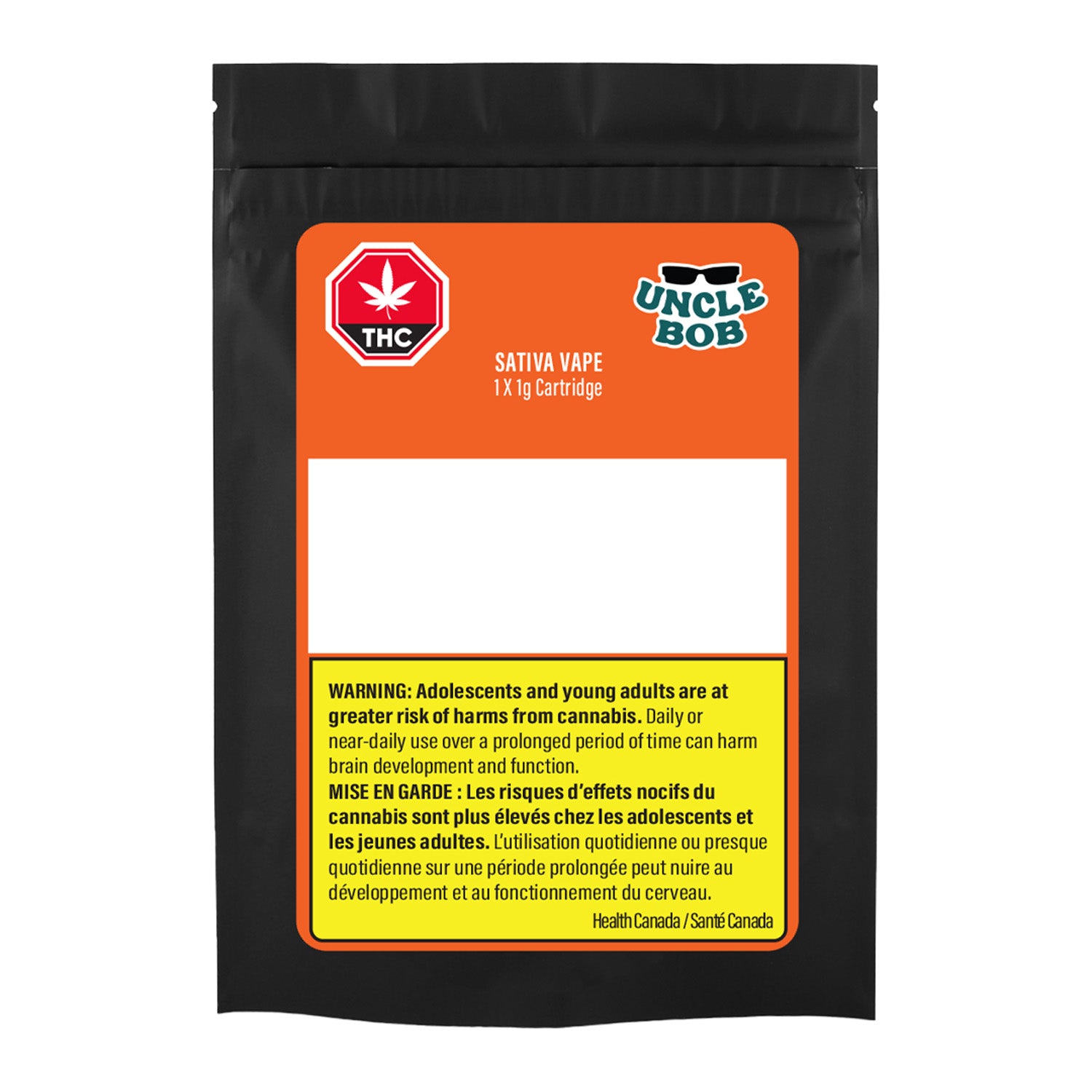 Uncle Bob - Orange Creamsicle Cartridge - Uncle Bob : Orange Creamsicle Cartridge (1g)