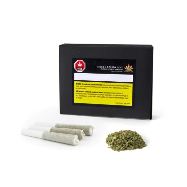 Top Leaf - Oregon Golden Goat Pre-Roll -  Sativa 0.5G