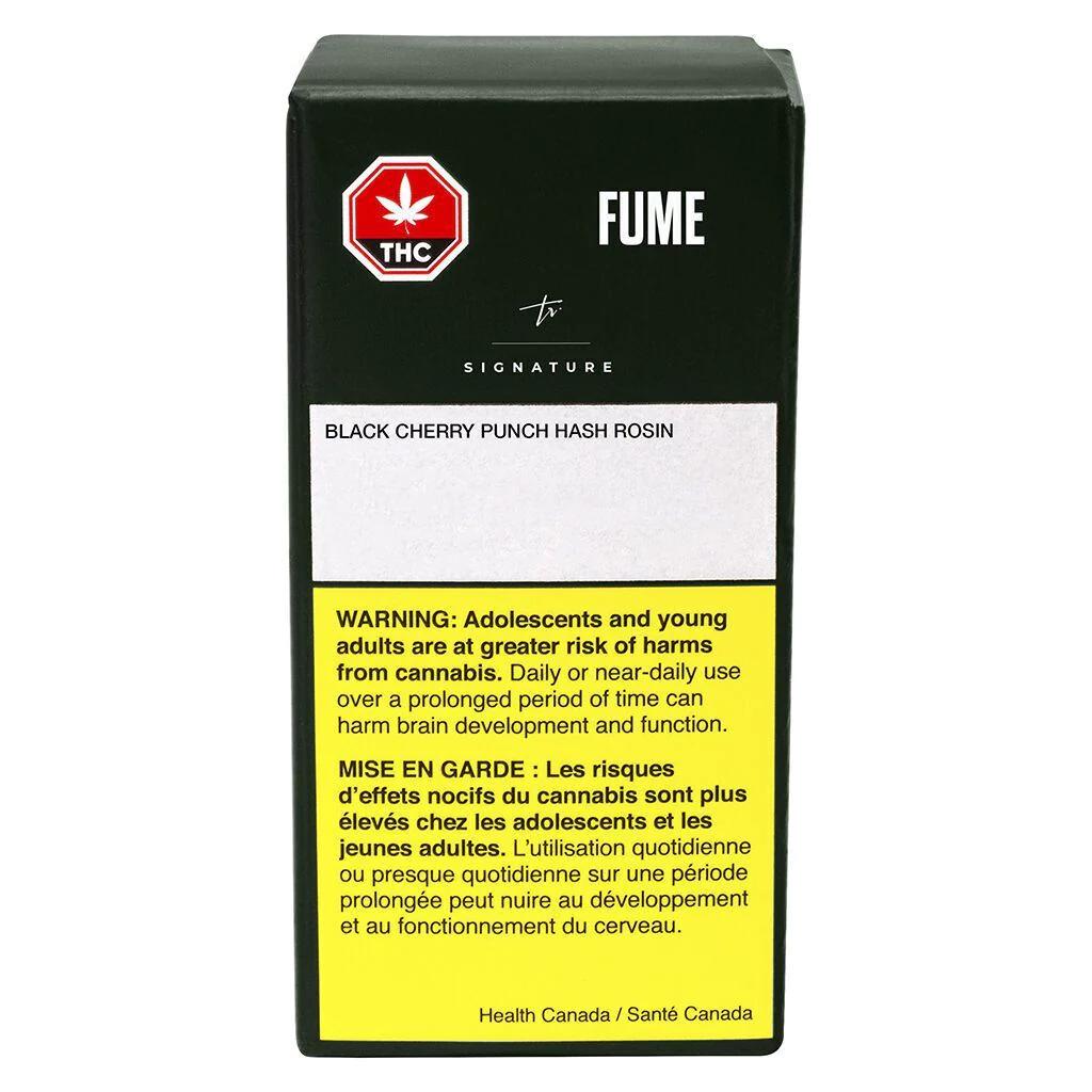 FUME : BLACK CHERRY PUNCH HASH ROSIN - BLACK CHERRY PUNCH HASH ROSIN (1g)